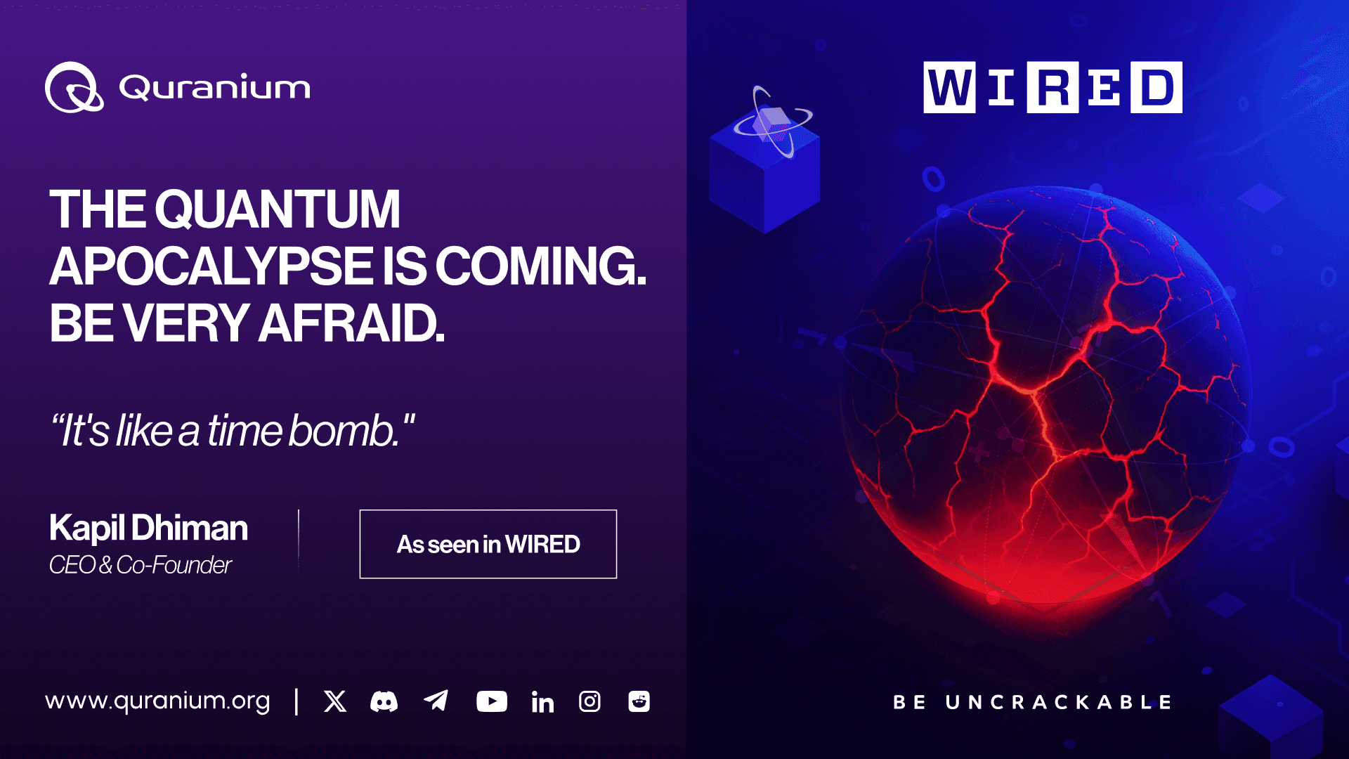 Kapil Dhiman Quoted in WIRED on the Quantum Threat